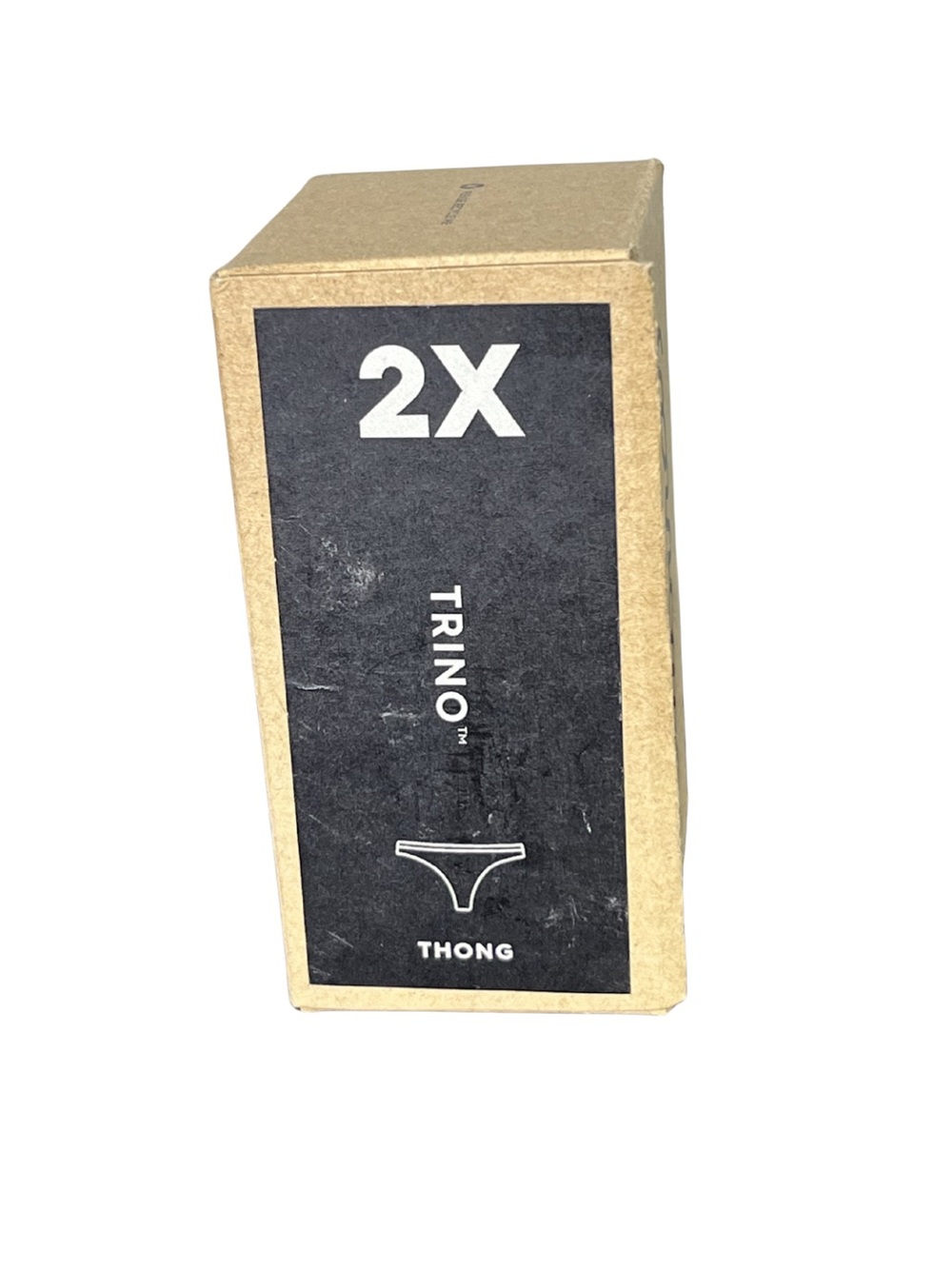 Allbirds Trino Thong Underwear Black 2X NWT Merino Tencel Blend Sustainable